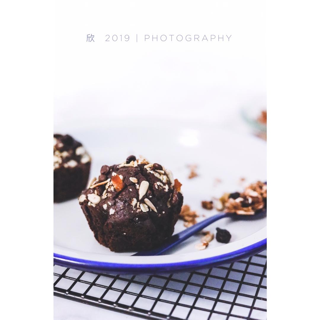 浓情巧克力摩卡马芬<Chocolate Espresso Muffins>