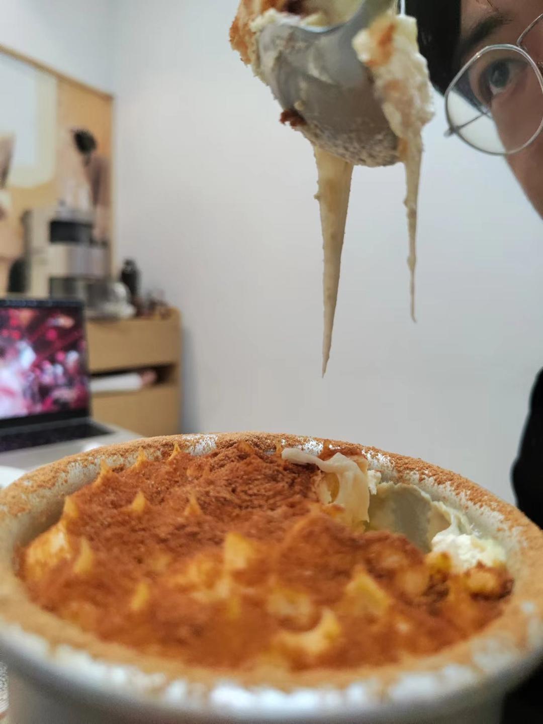 拉丝麻薯隔夜冷藏不变硬的实验成功，三夜依然拉丝