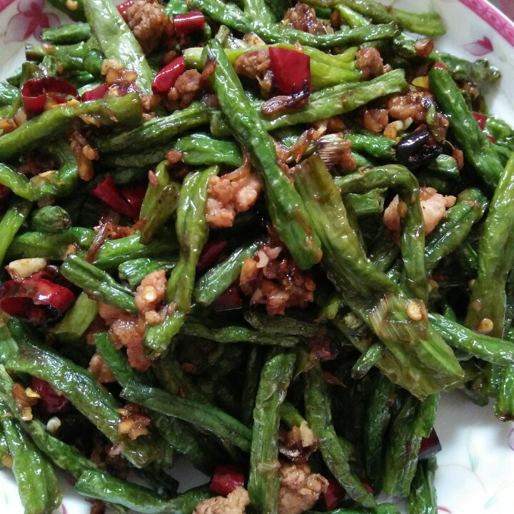 手机用户1886_3rtw做的素干煸豆角