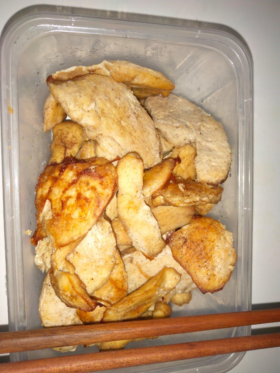 无油低脂烤鸡胸肉（减肥版）
