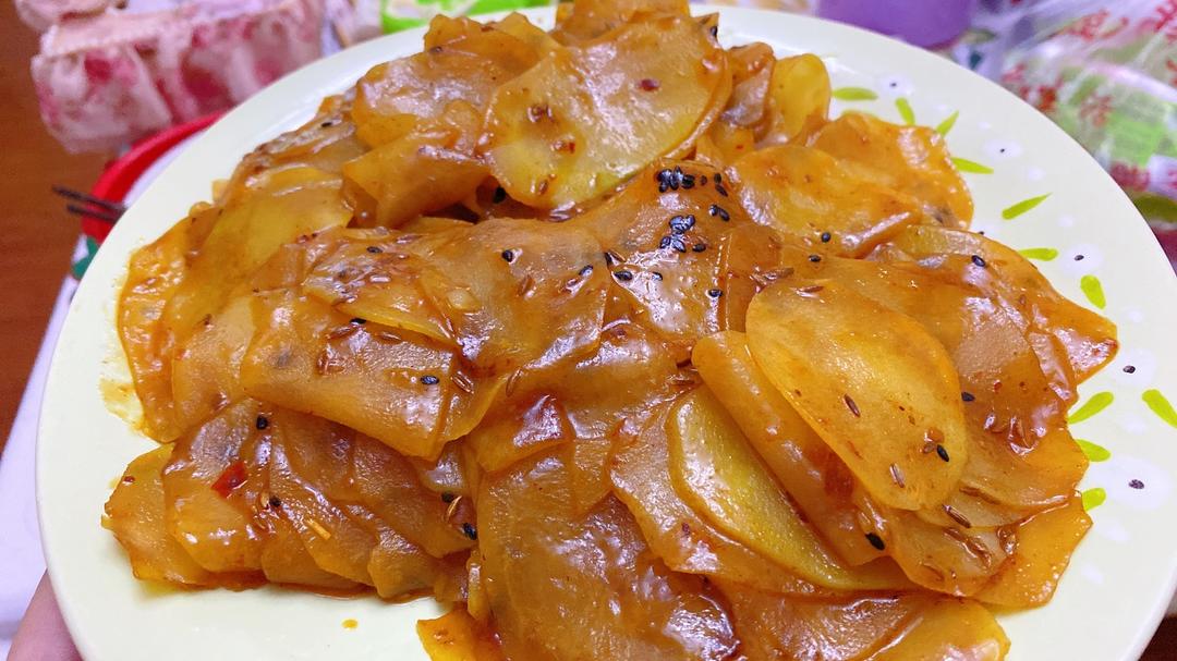 小市烤土豆片的做法
