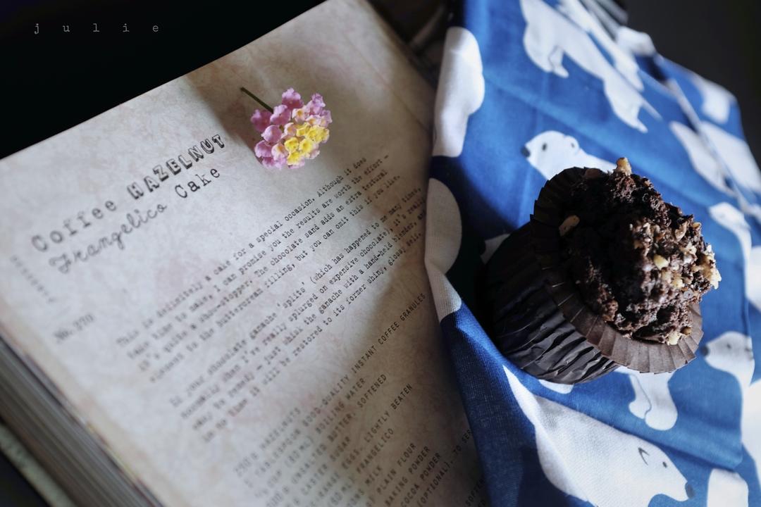 浓情巧克力摩卡马芬<Chocolate Espresso Muffins>