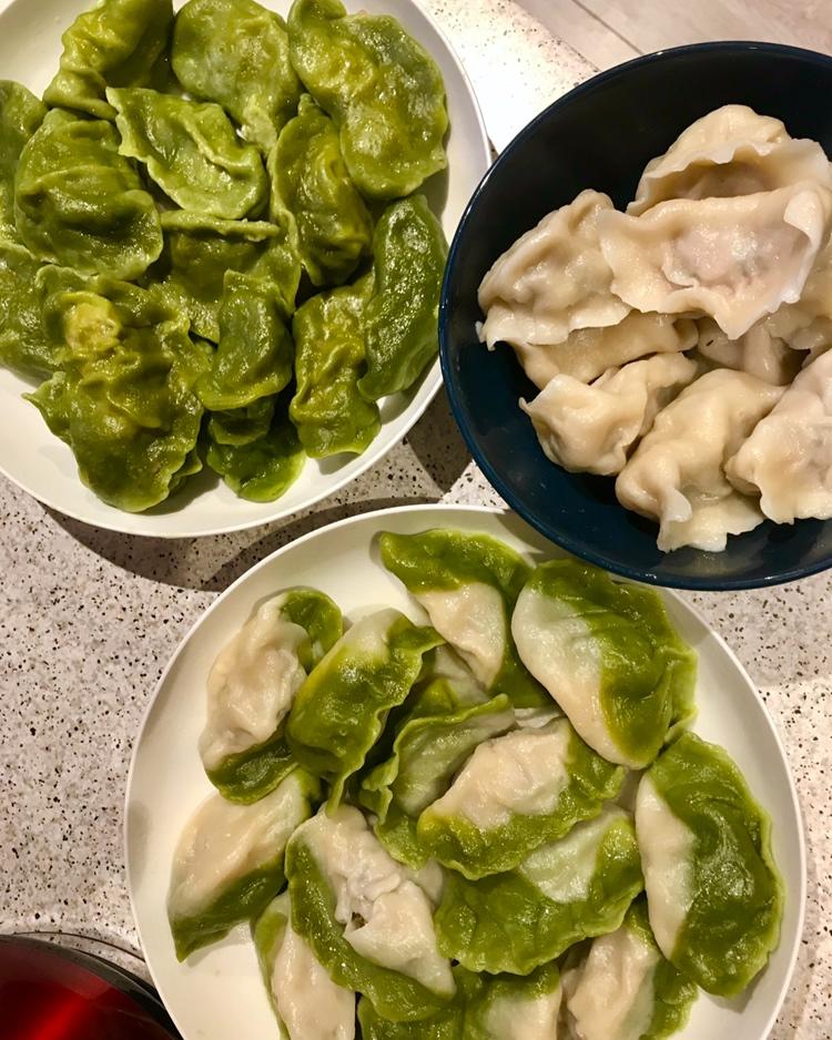 记录各路彩色饺子