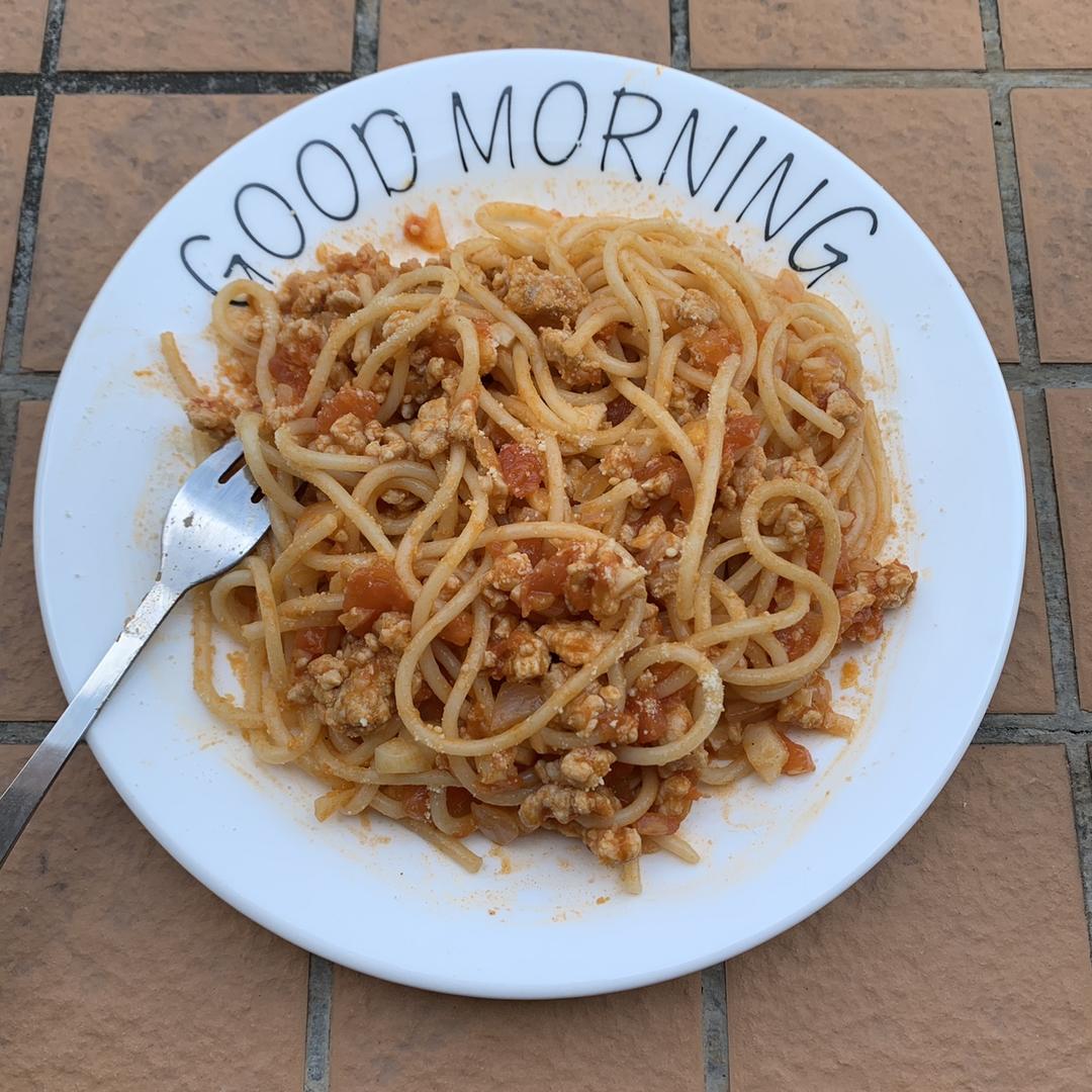 【番茄肉酱意面】