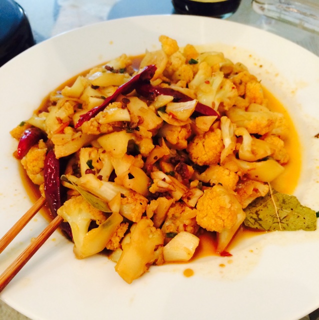 很“浪费”米饭的家常菜之一-------干锅菜花