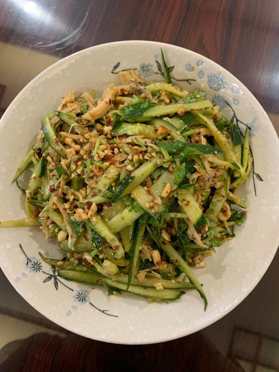 夏日减脂轻食～凉拌鸡丝