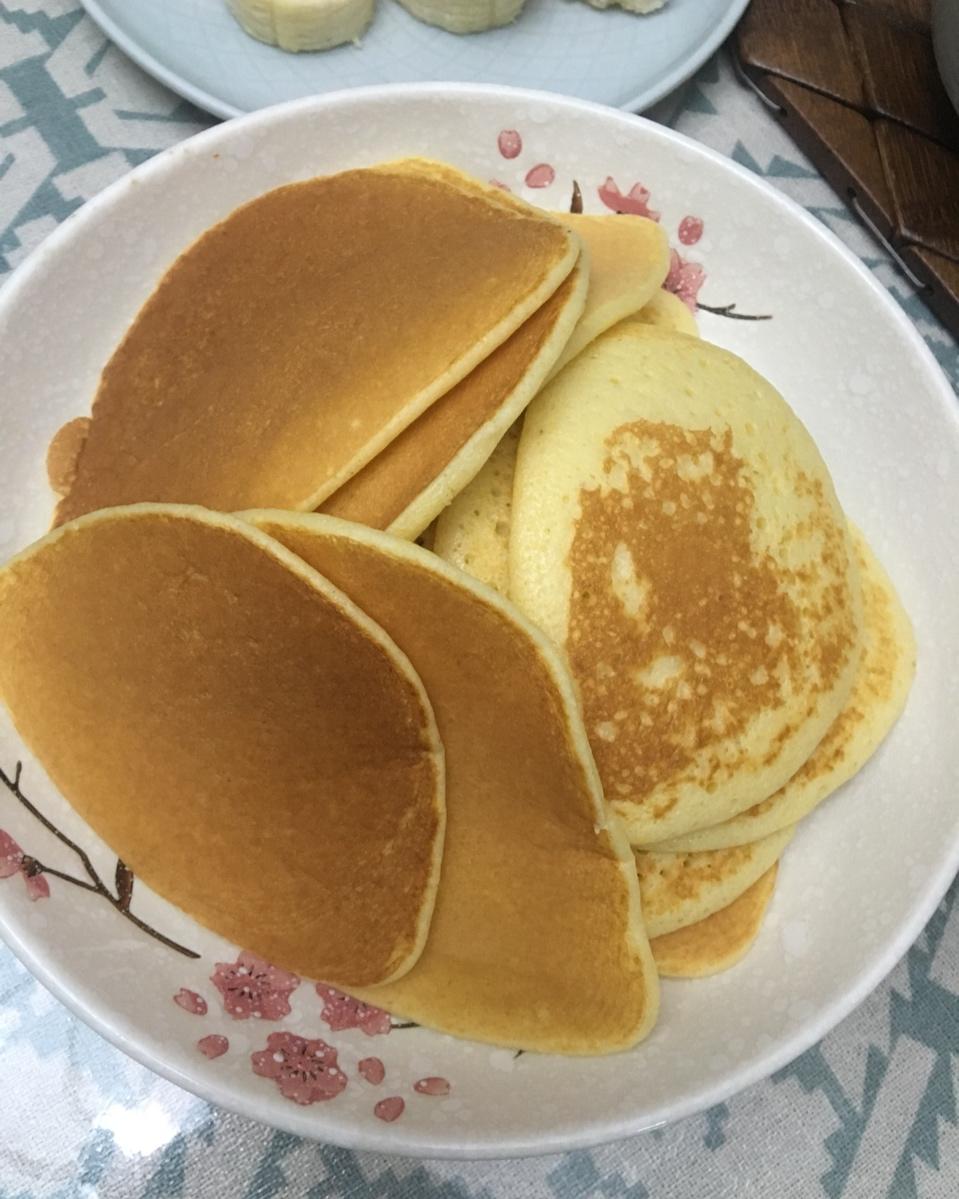 超级简单pancake【无黄油健康版】