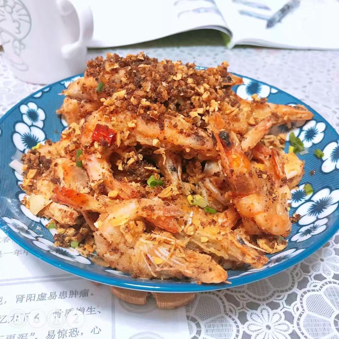 避风塘炒虾