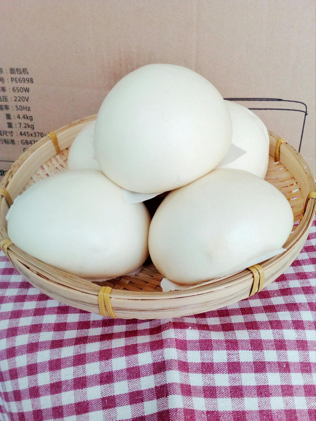 大白馒头 Steamed Bun