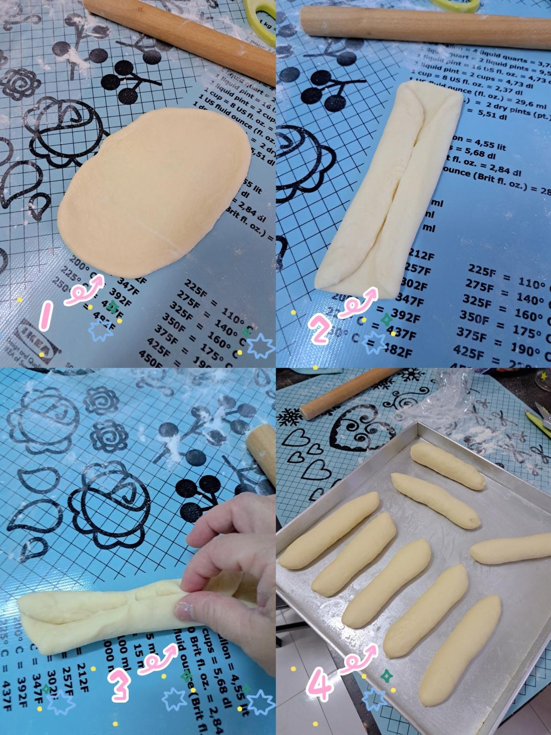 纯奶手撕吐司的做法 步骤1