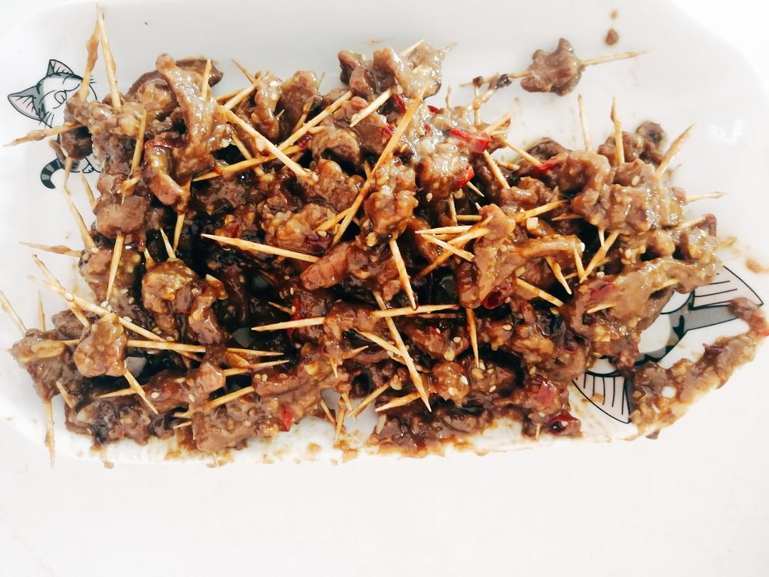 牙签牛肉 道地湖南味