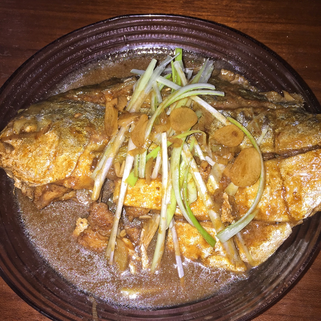家常红烧鲳鱼