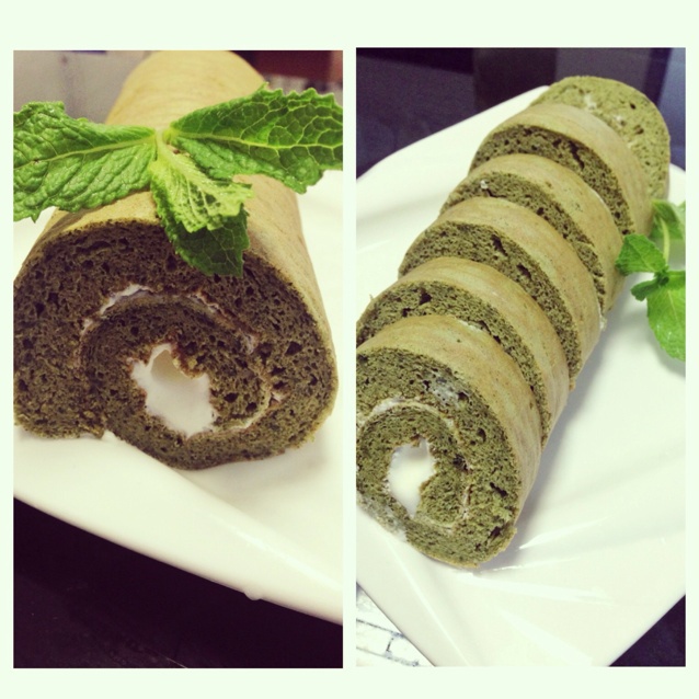 抹茶蛋糕卷