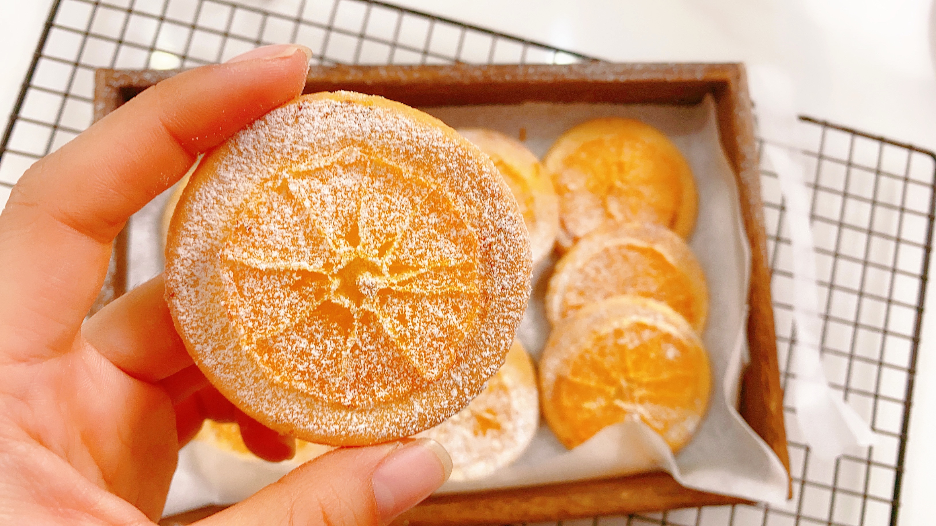 酥脆掉渣的香橙曲奇的做法 步骤10