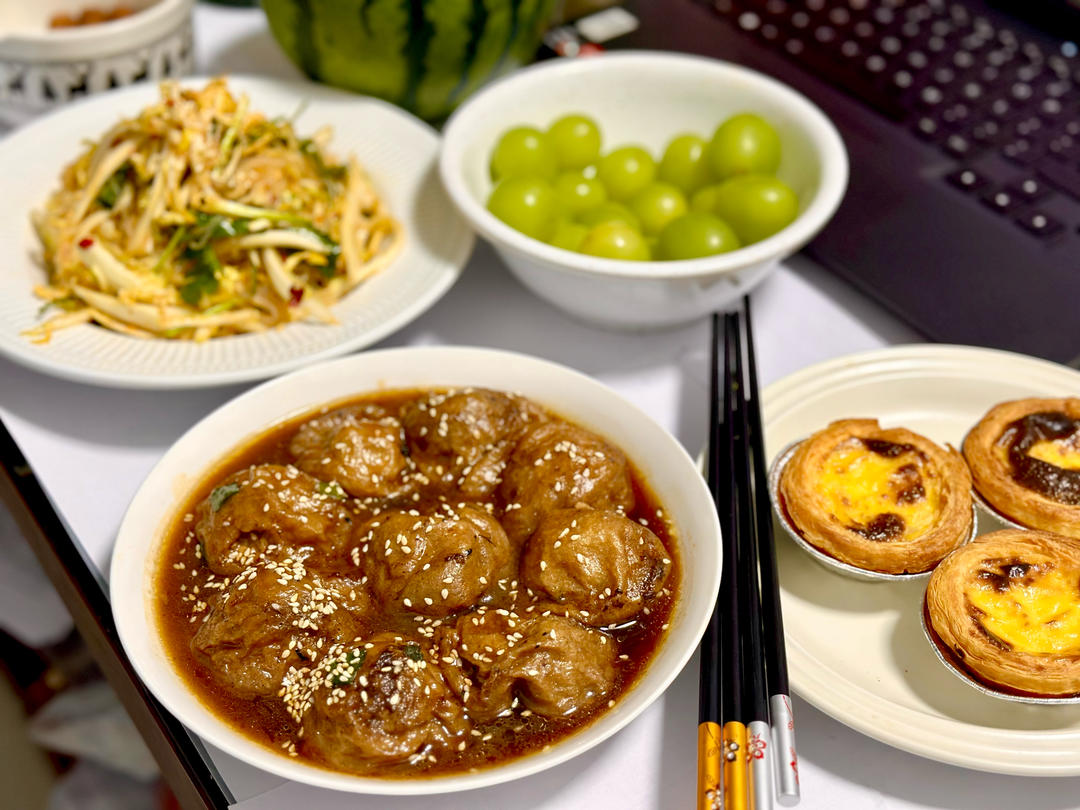 红烧油面筋塞肉