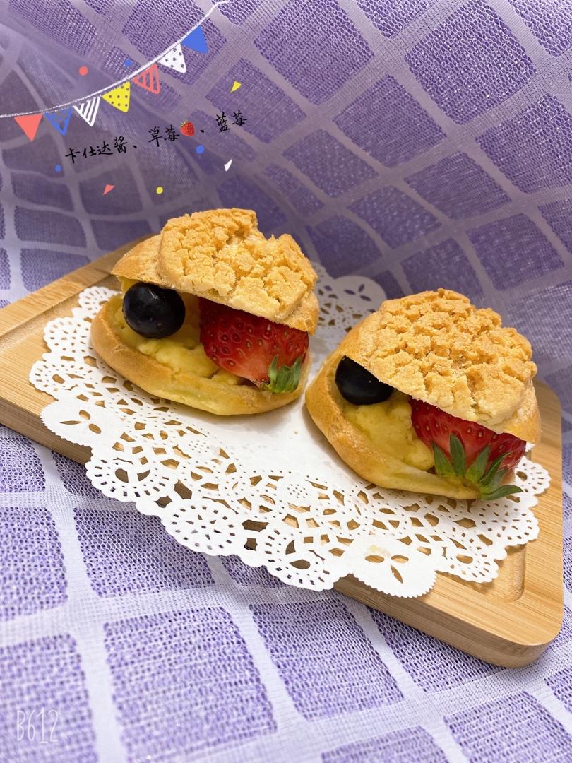 十分美味的酥皮泡芙