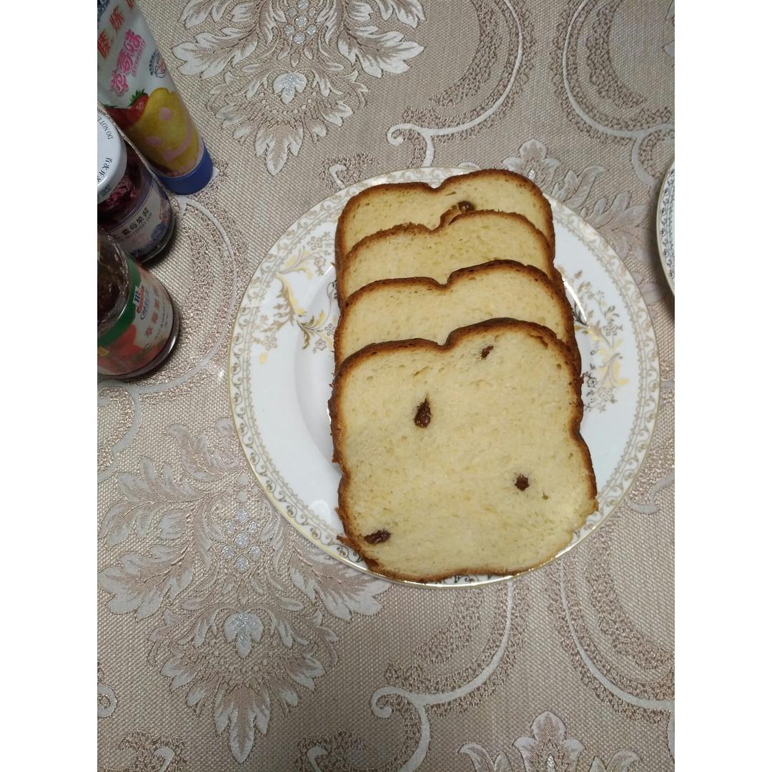 超级好吃的原味面包（面包机版）