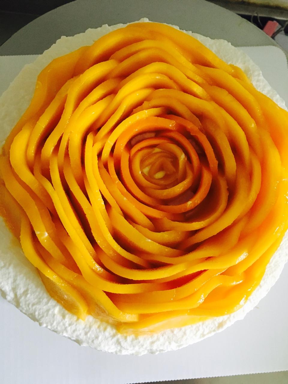 《Tinrry下午茶》教你做芒果流心慕斯（6寸配方）