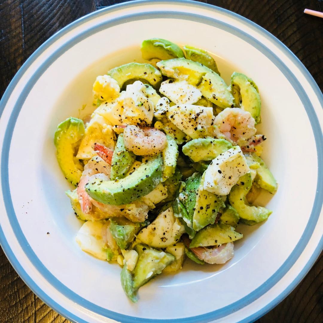 牛油果大虾沙拉