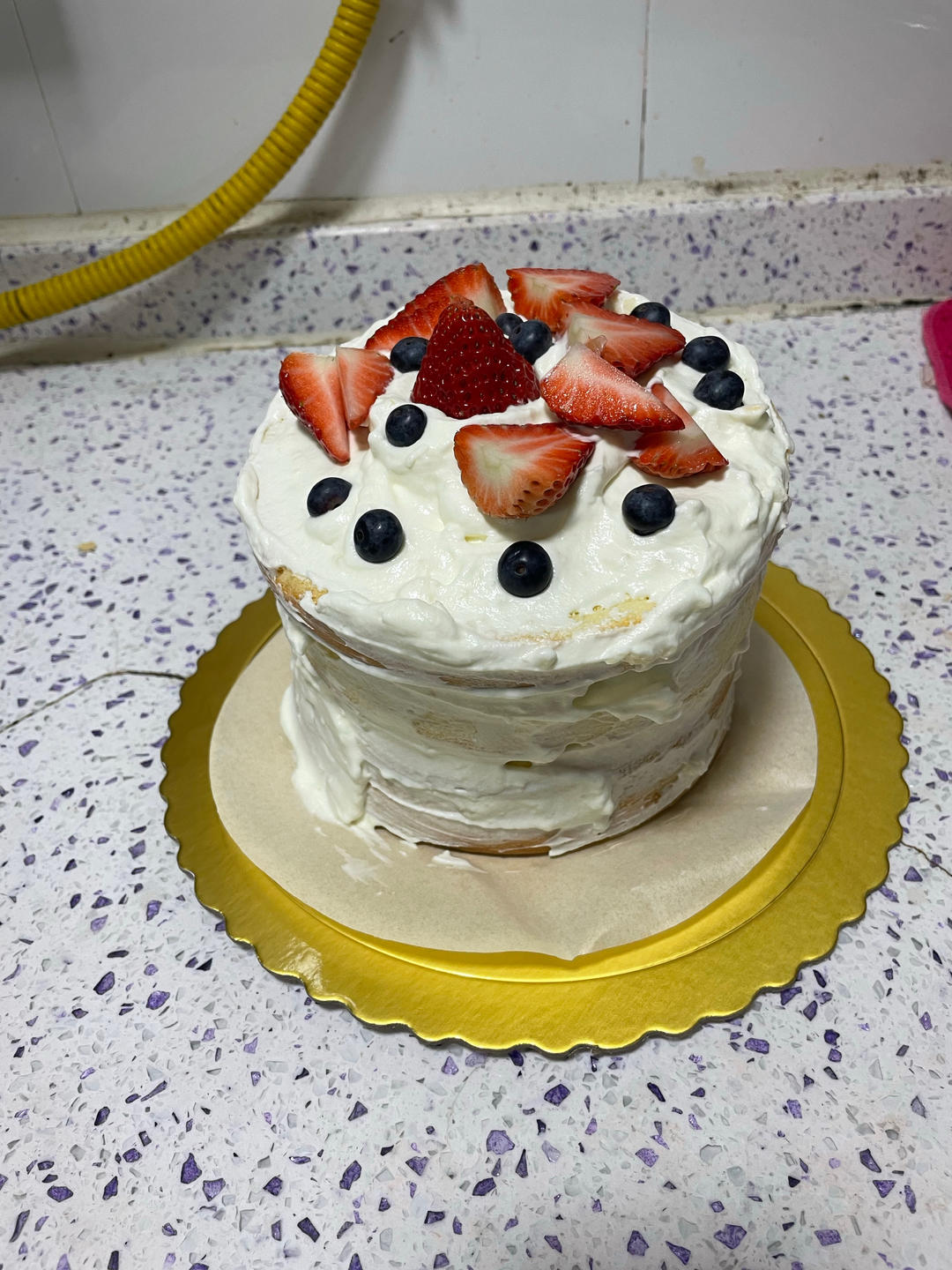 雀巢淡奶油打发超稳固可裱花（简单到没朋友）