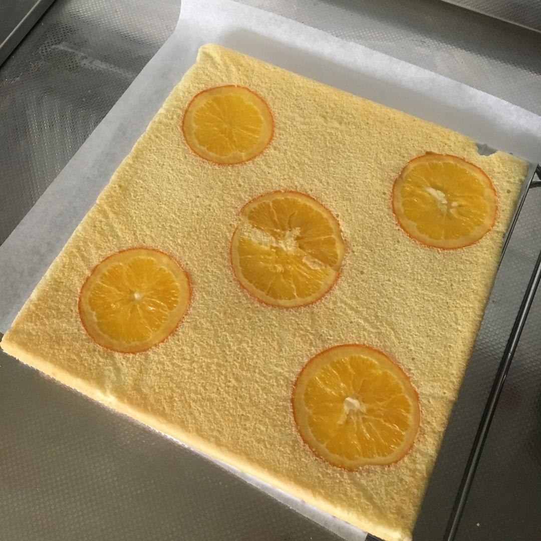 橙香蛋糕卷