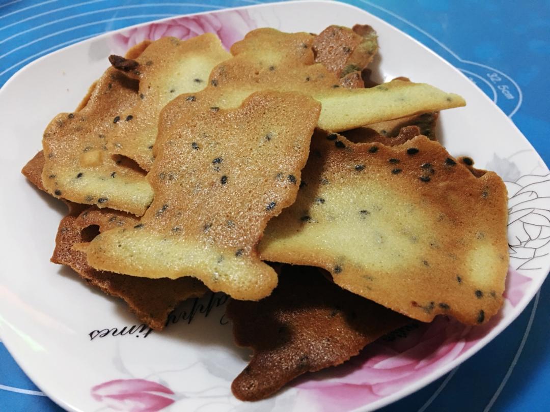 芝麻薄脆蛋白饼干