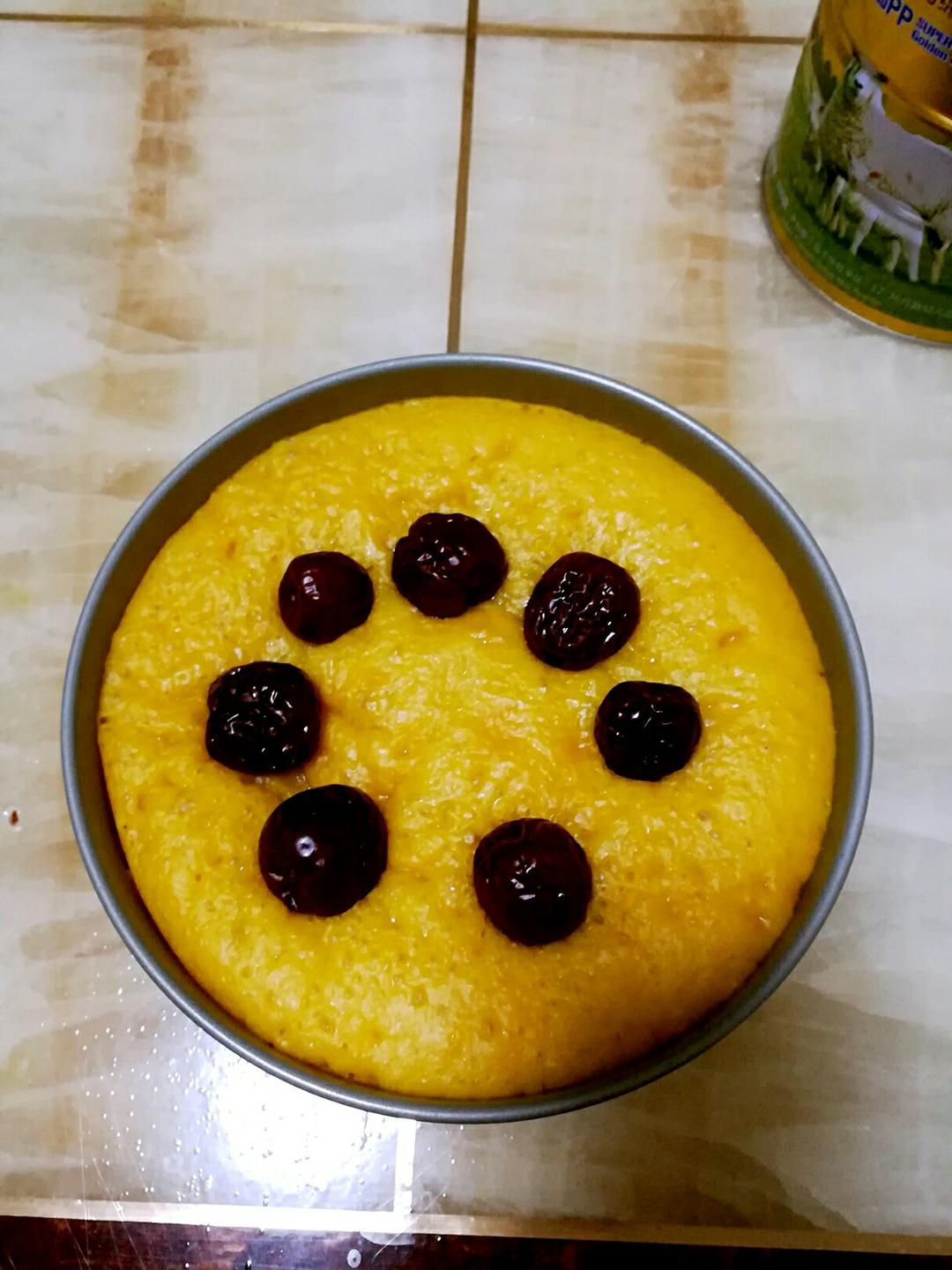 南瓜发糕 Steamed Pumpkin Cake