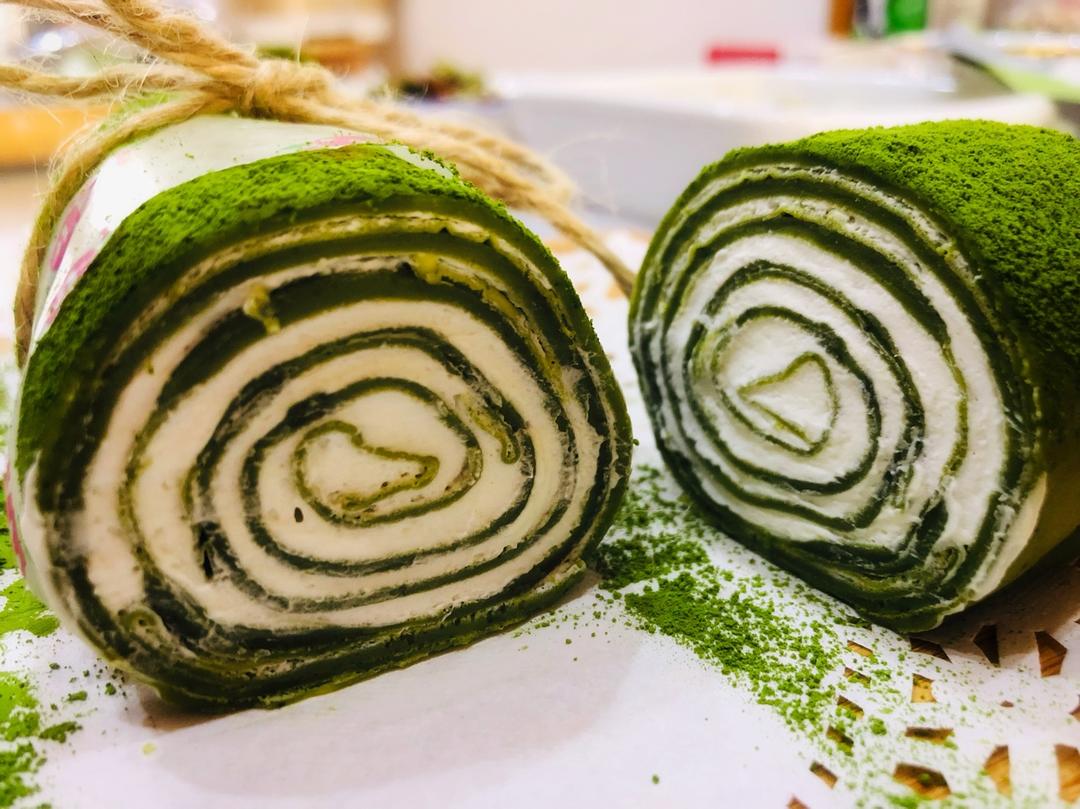 【抹茶毛巾卷】