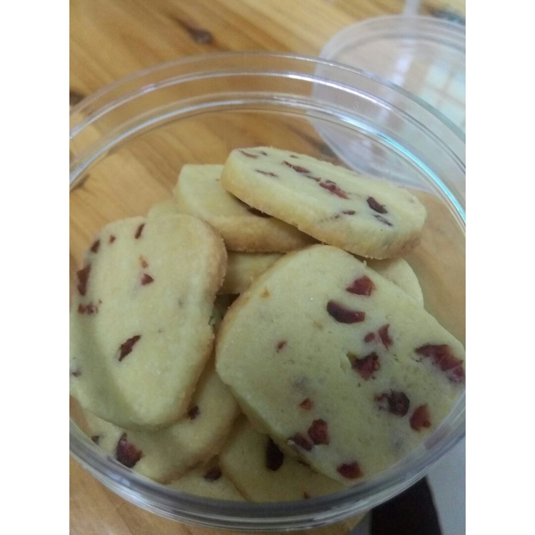 无蛋蔓越莓饼干