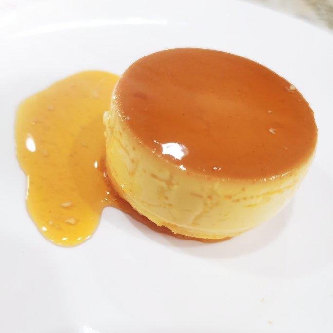 超好吃的日式焦糖布丁烧😋三重口感完美结合～