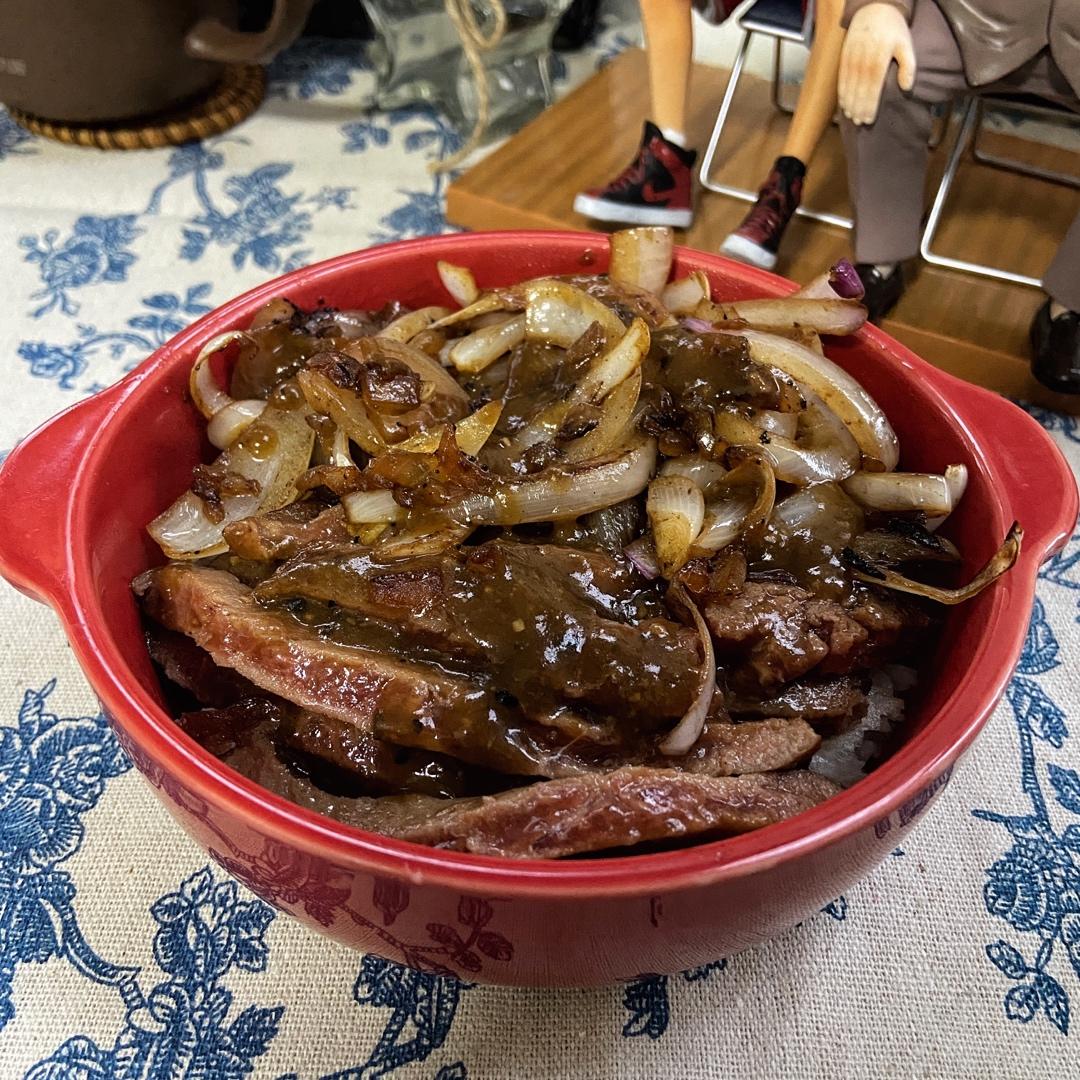 【山姆厨房】日式牛排饭
