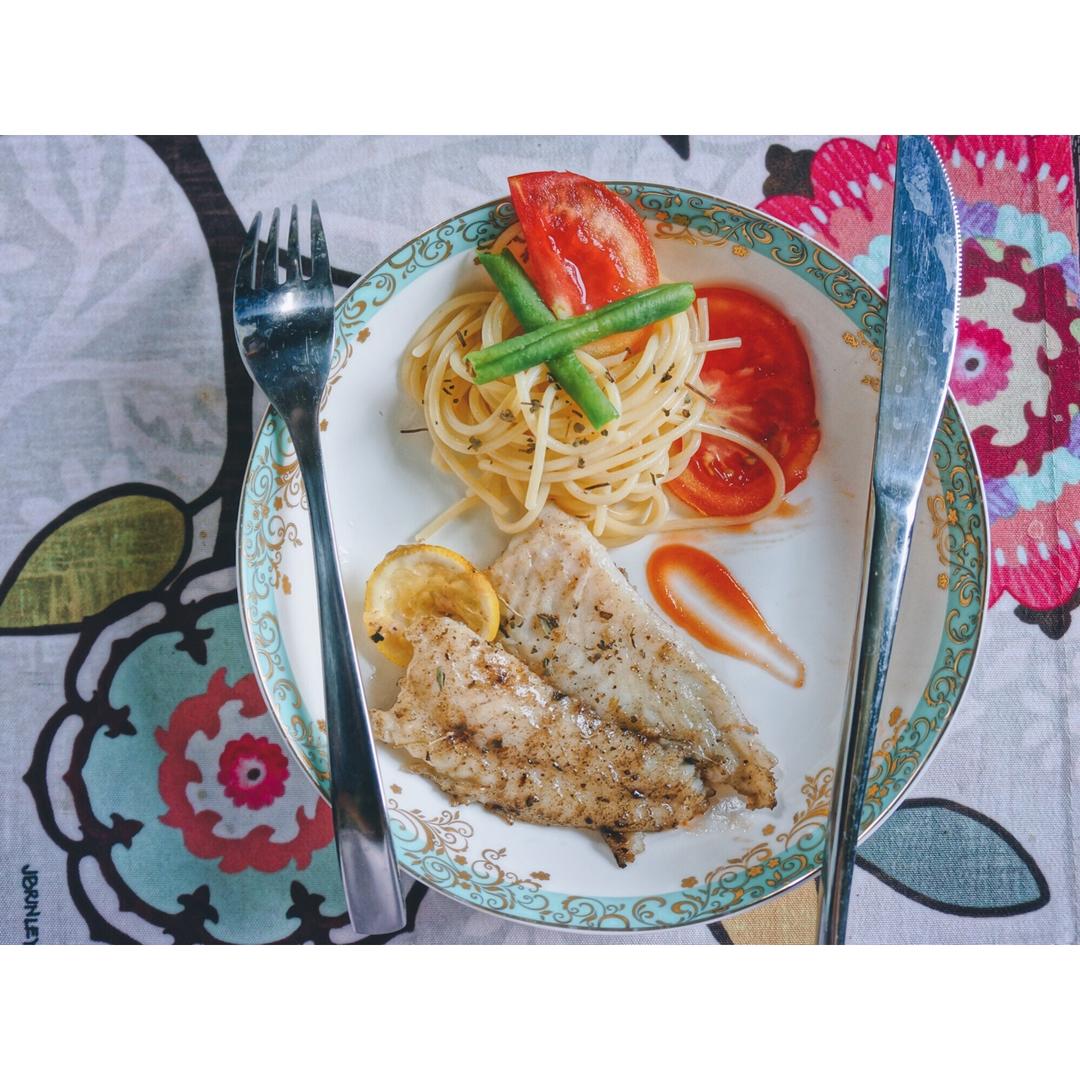 香煎龙利鱼——fit食谱系列