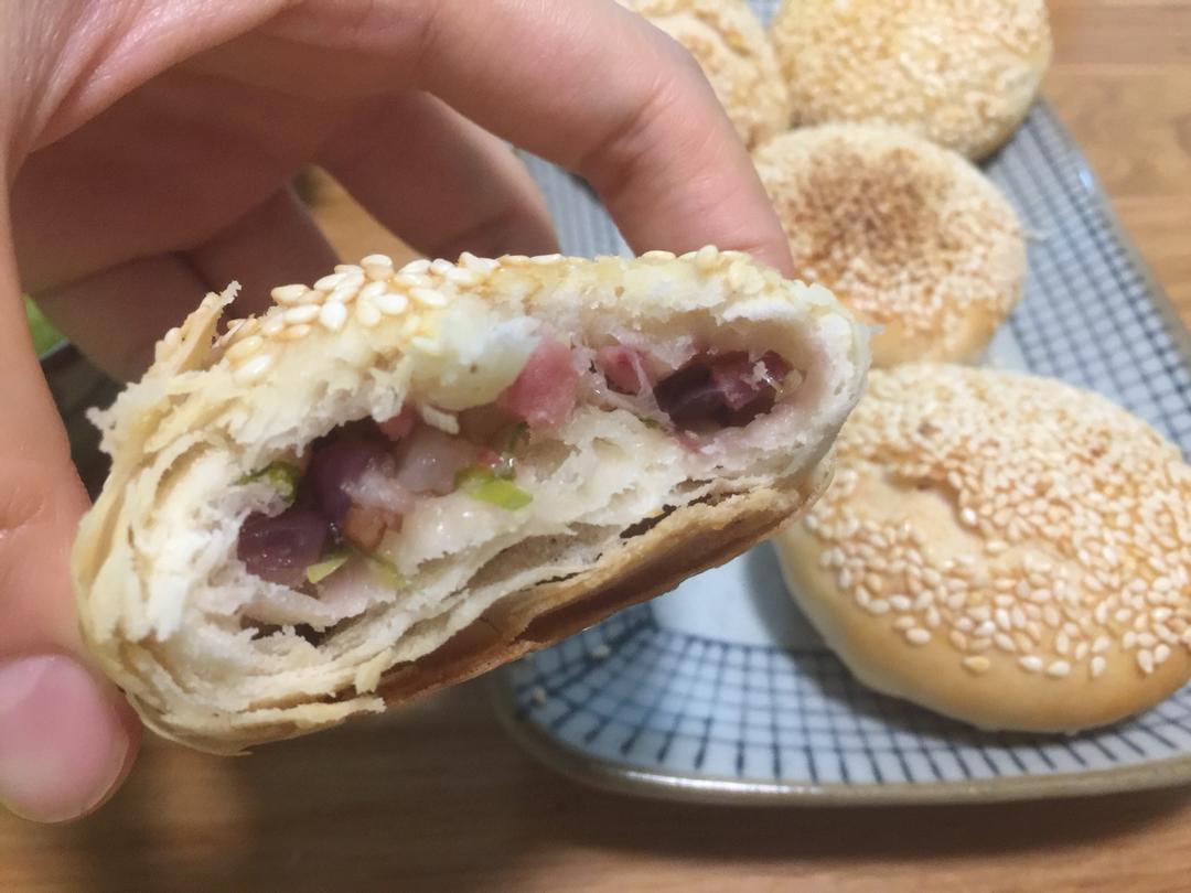 黄桥烧饼（甜咸两种）酥香满分