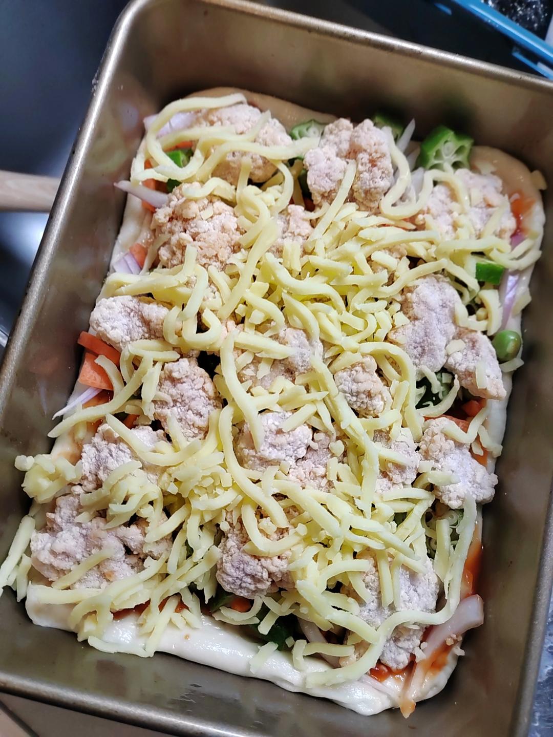 8寸纯手工什锦披萨