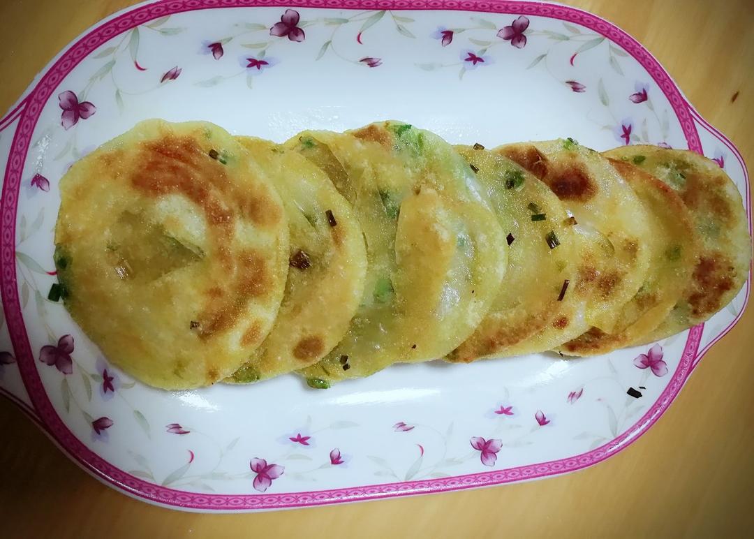 饺子皮葱油饼
