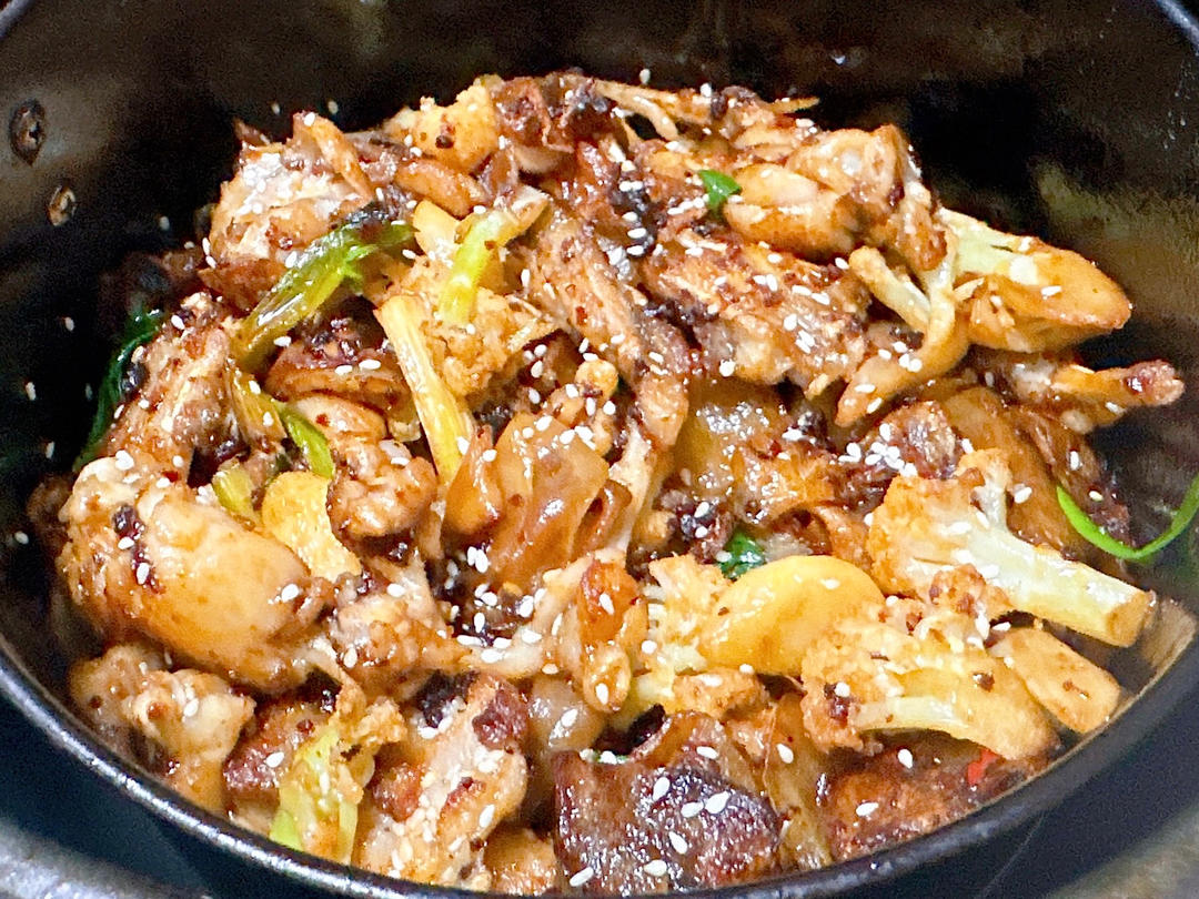 干锅牛蛙