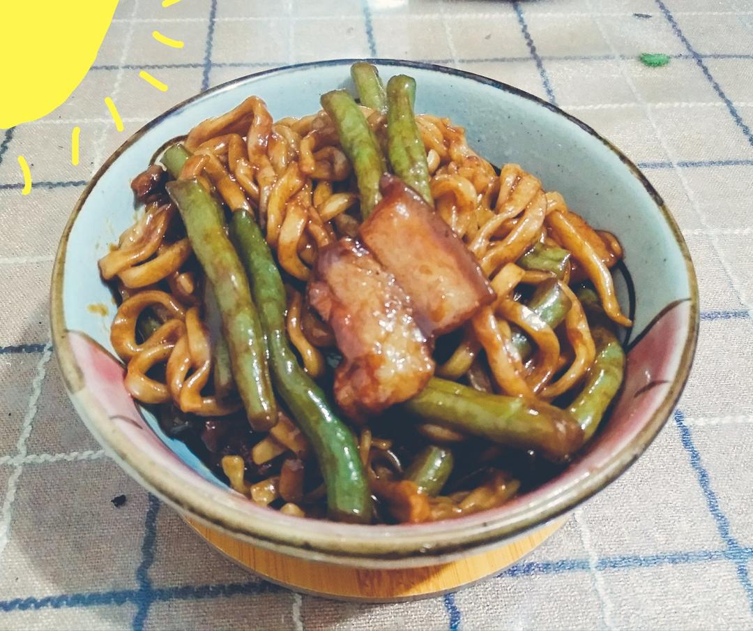 豆角焖面