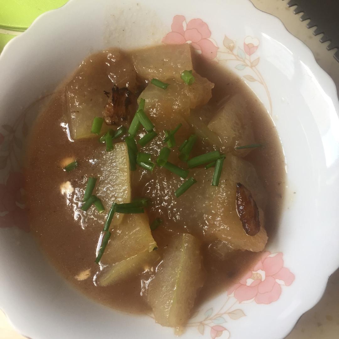 蚝油焖冬瓜