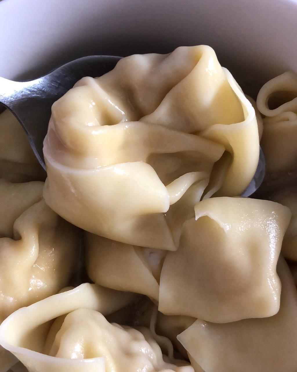 自己做馄饨皮、云吞皮