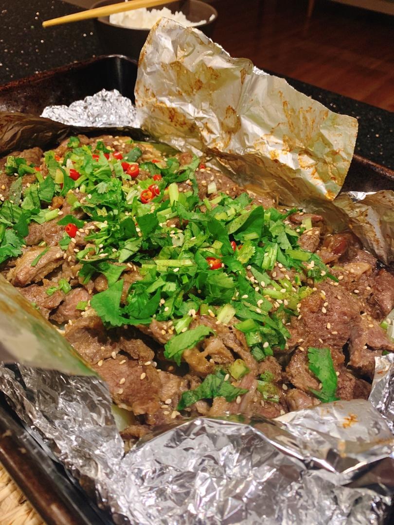 noneof做的锡纸烤牛肉
