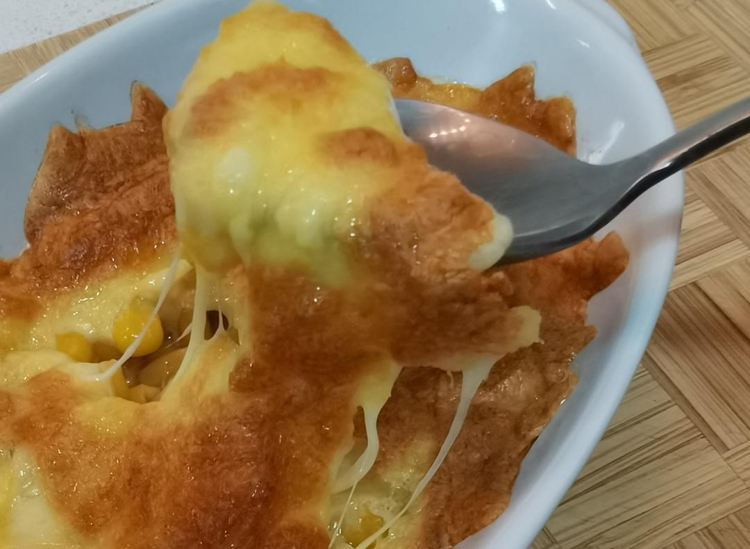 10分钟·芝士焗玉米粒