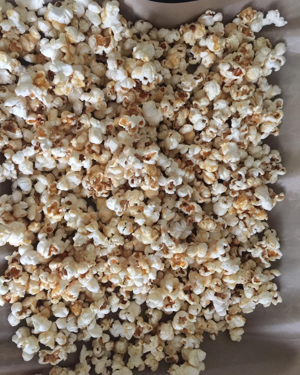 春节零食自制焦糖爆米花 Caramel Popcorn