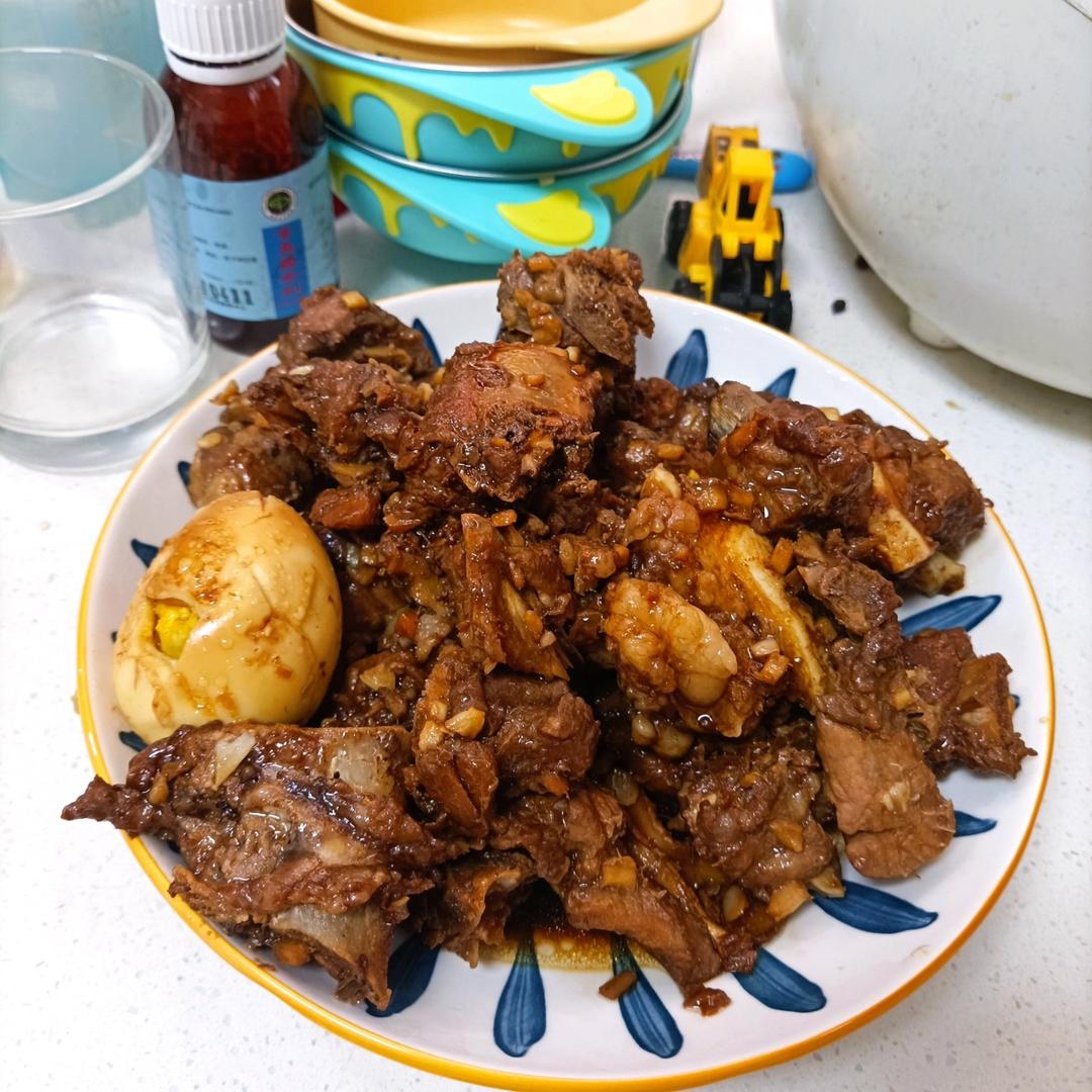 懒人低脂营养超好吃-电饭煲焖排骨
