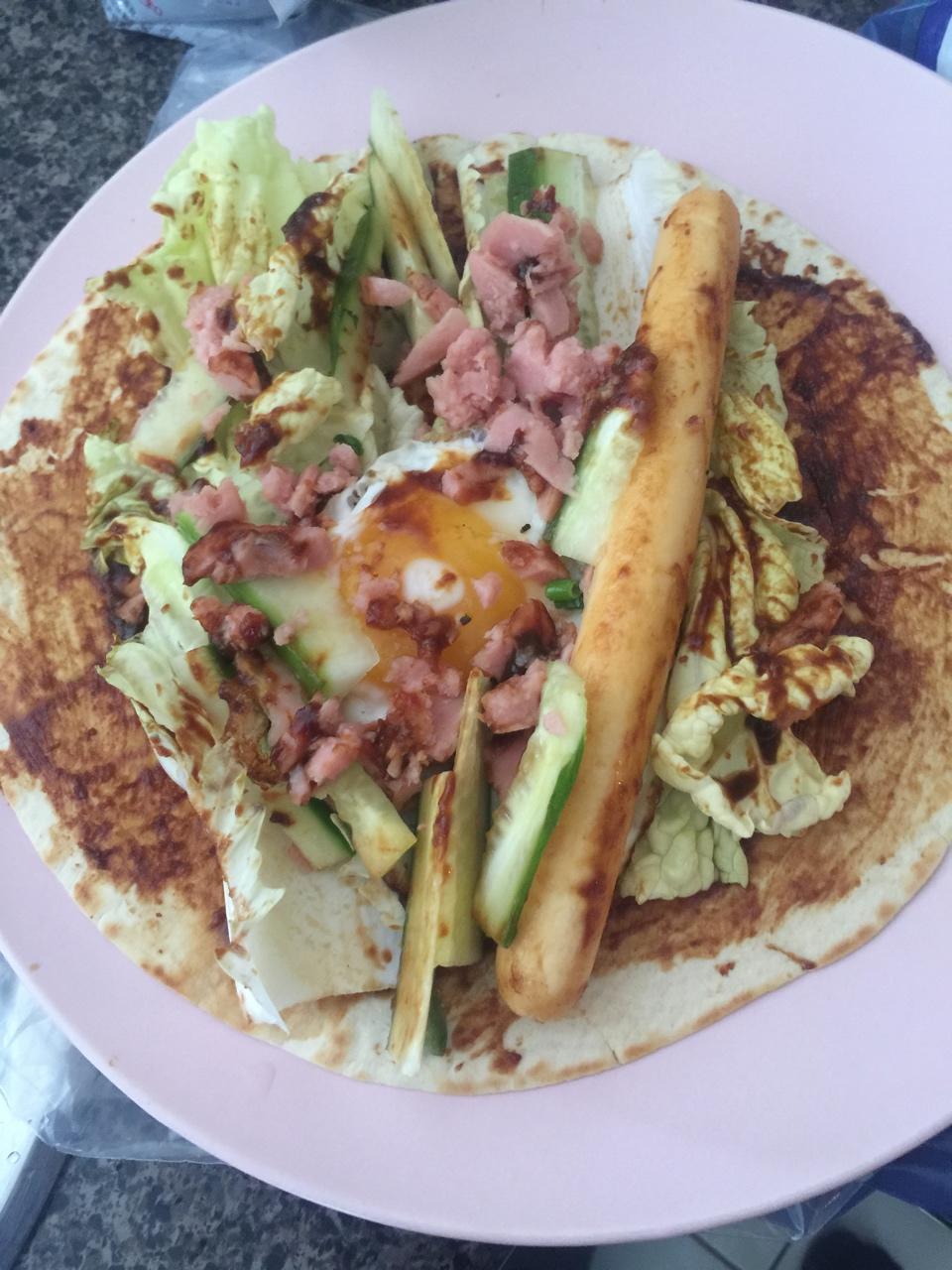 早餐卷饼