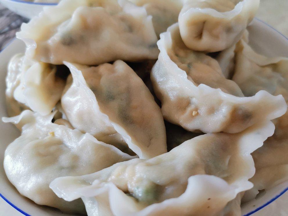 素馅菠菜豆腐粉条饺子
