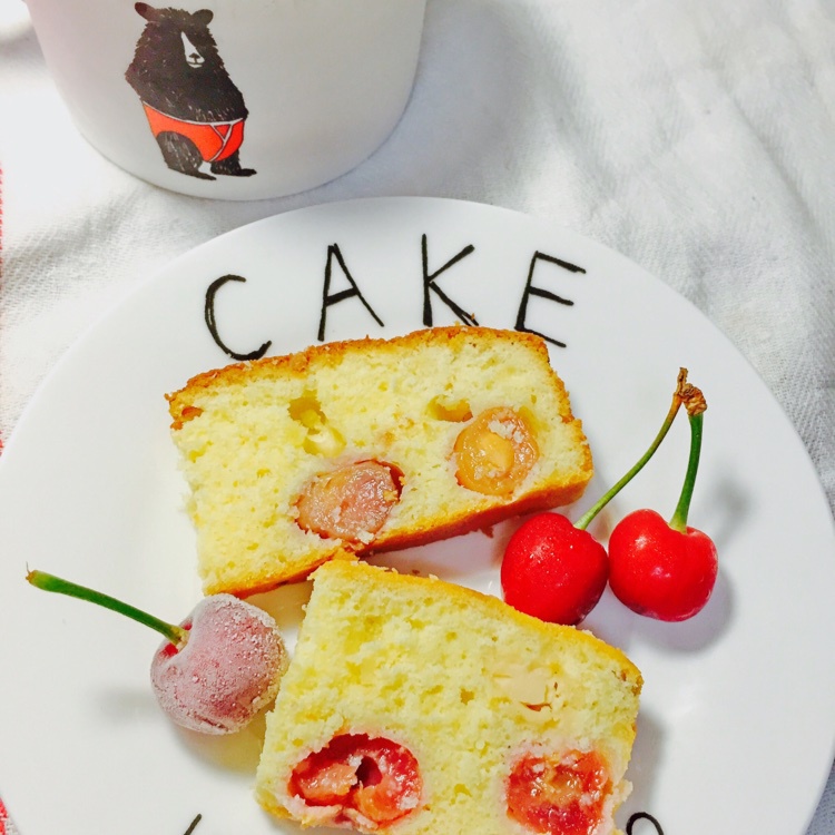 蔓越莓炼乳奶油蛋糕