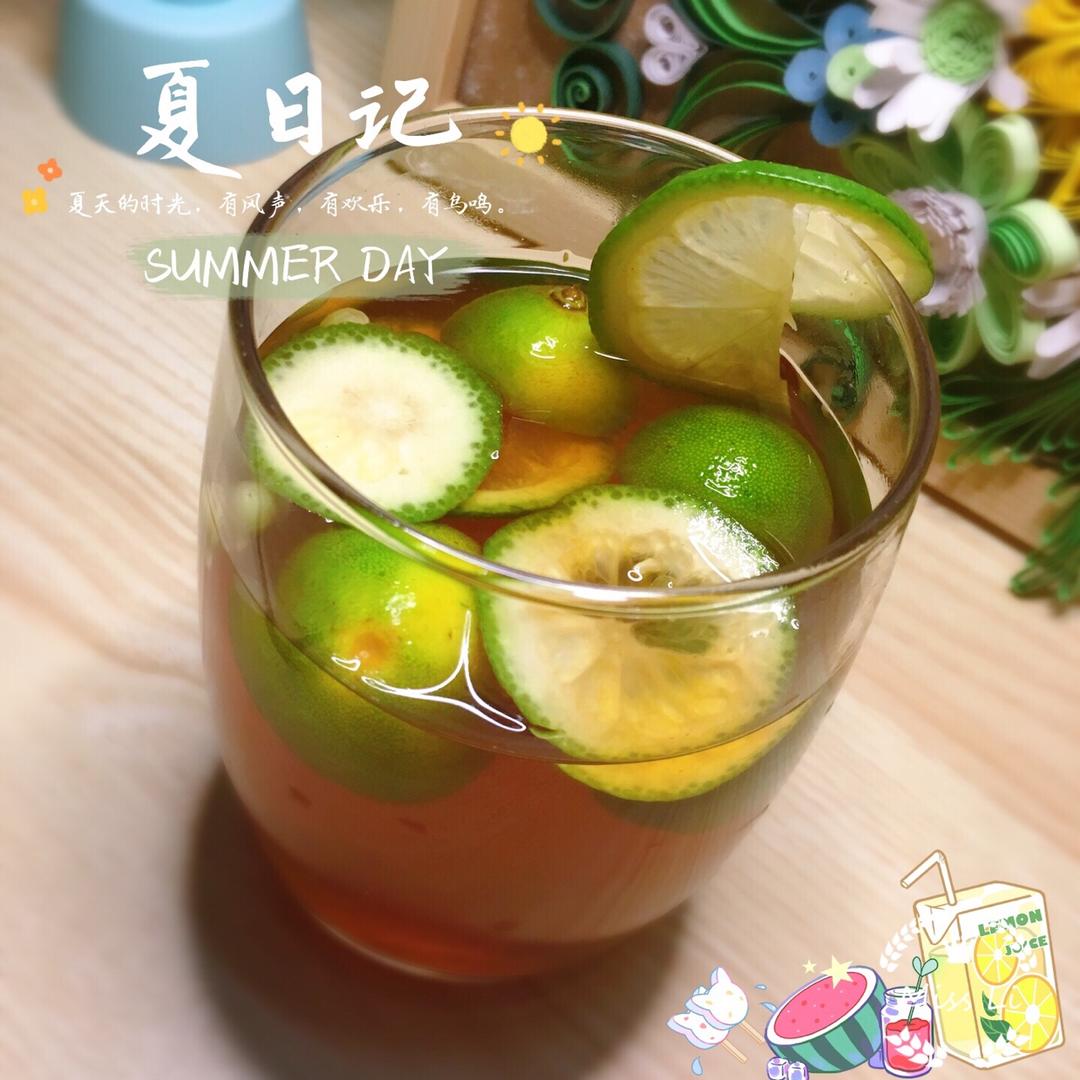 金桔柠檬茶