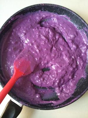 紫薯馅/紫薯泥的做法 步骤6