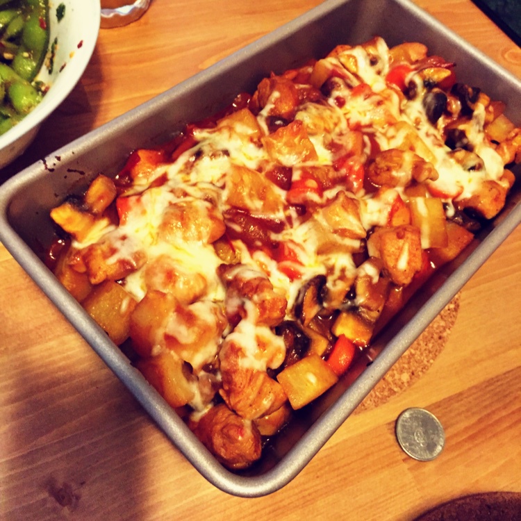 番茄鸡肉浓情焗饭【两人份】