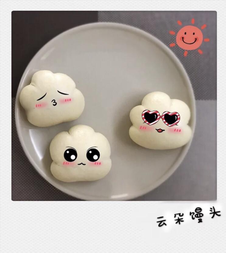 《Tinrry+》美姬老师教你做可爱云朵造型馒头